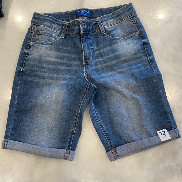 Qty-4, Girls Size 12 Bermuda Shorts Qty-2 Size 14 - Picture 2 of 15